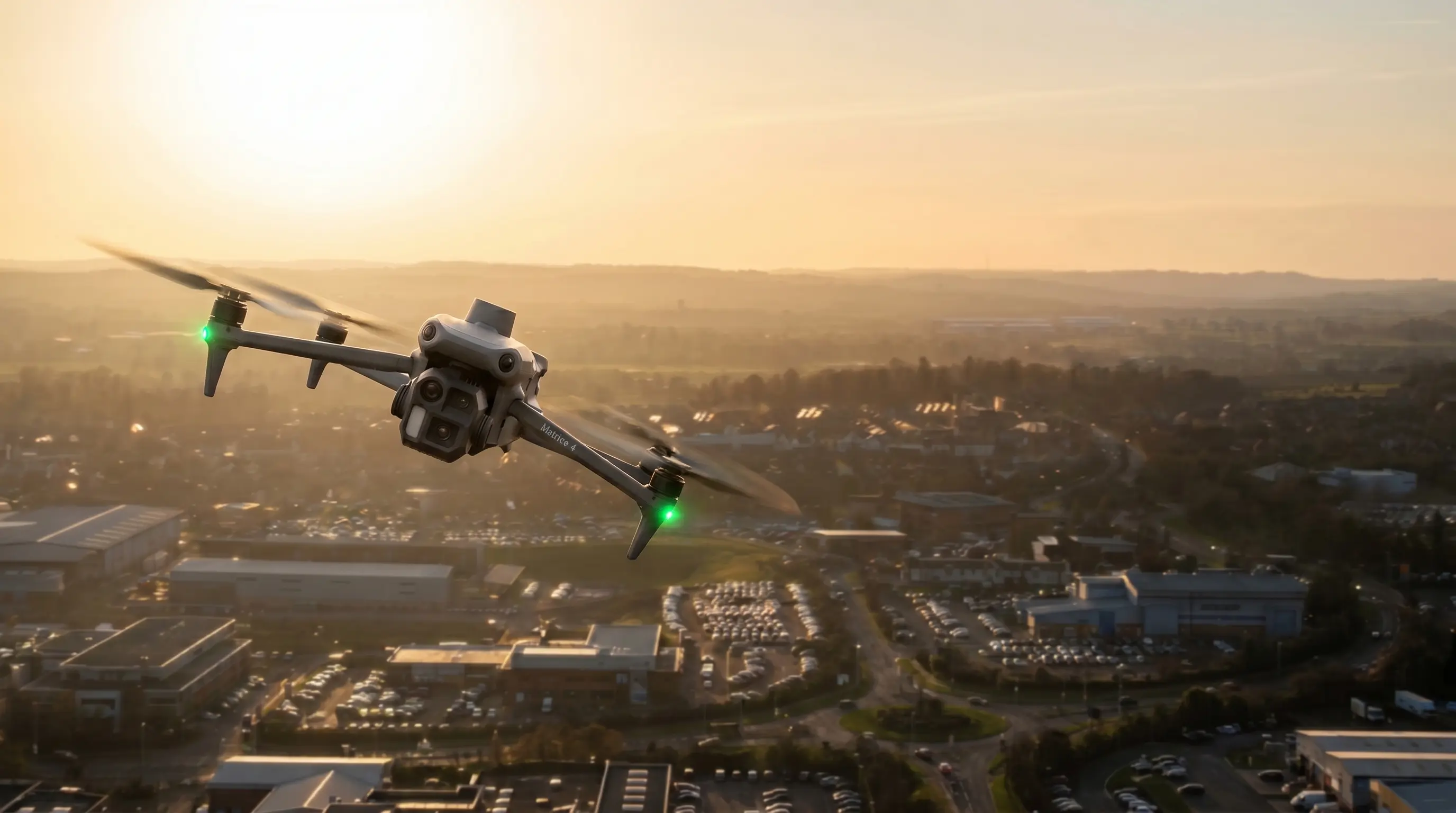 DJI Matrice 4T Northampton — thermal roof inspection drone — Skyline Drone Services