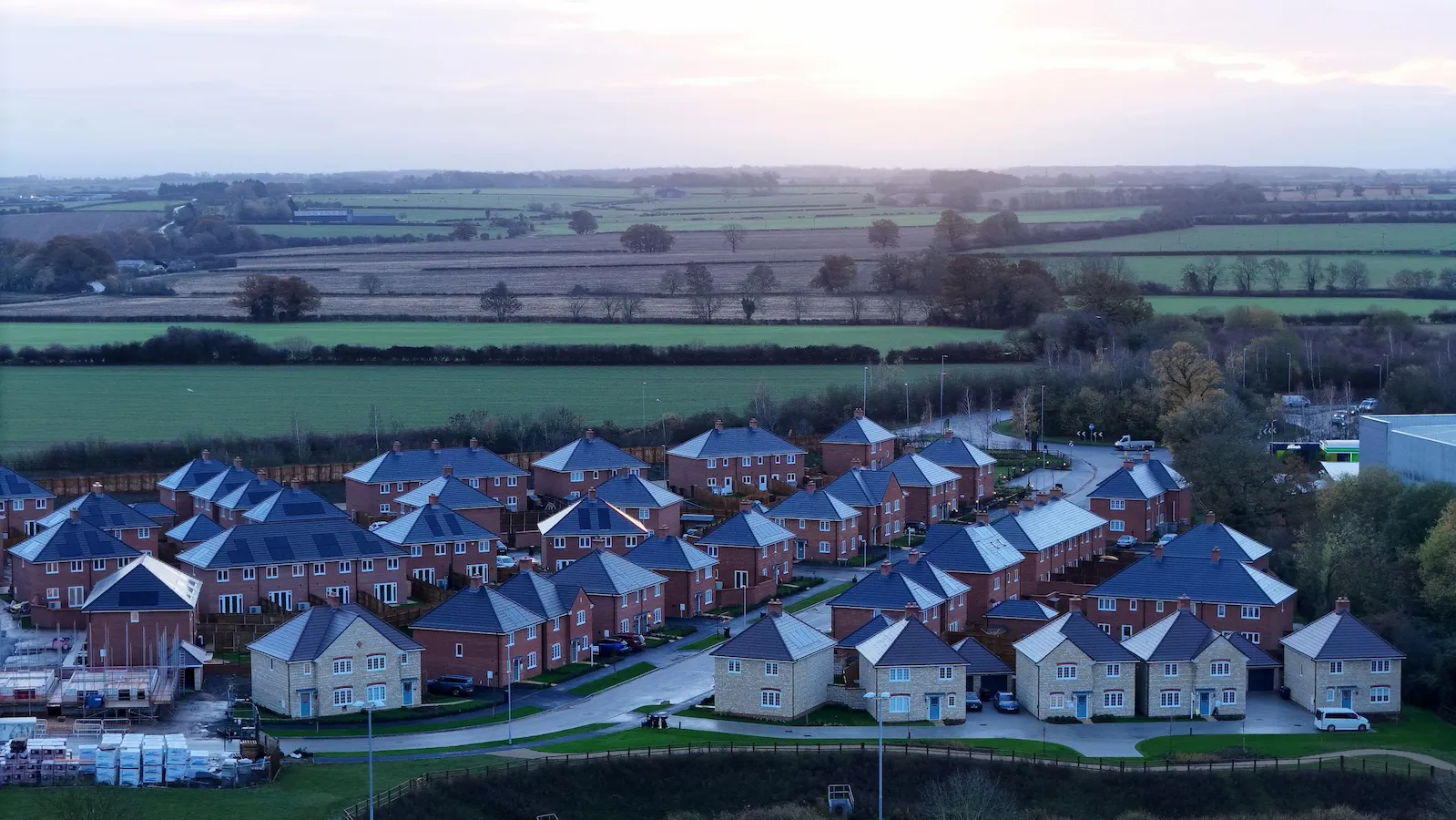 Aerial photography for property developers