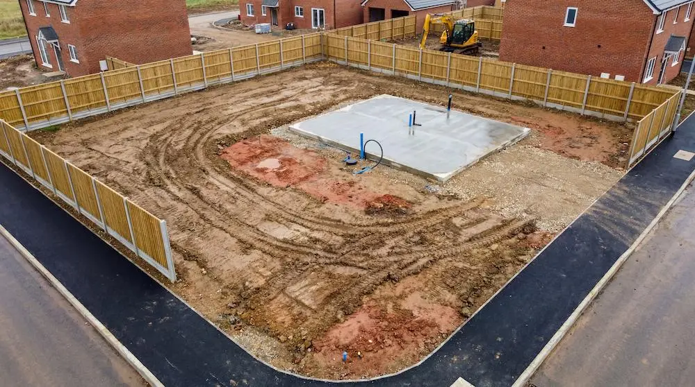 Land plot oblique aerial photography — Skyline Drone Services
