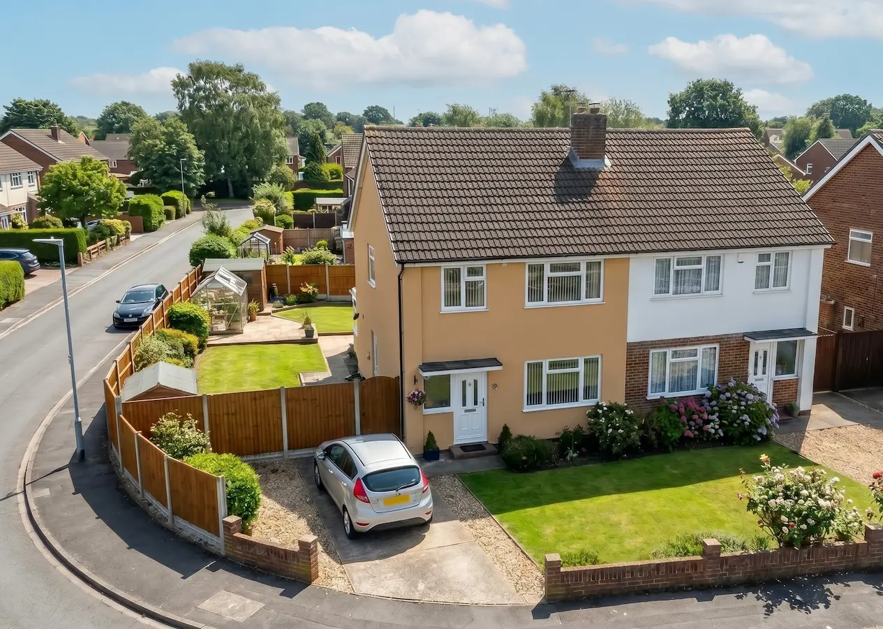 Aerial photography for rental properties