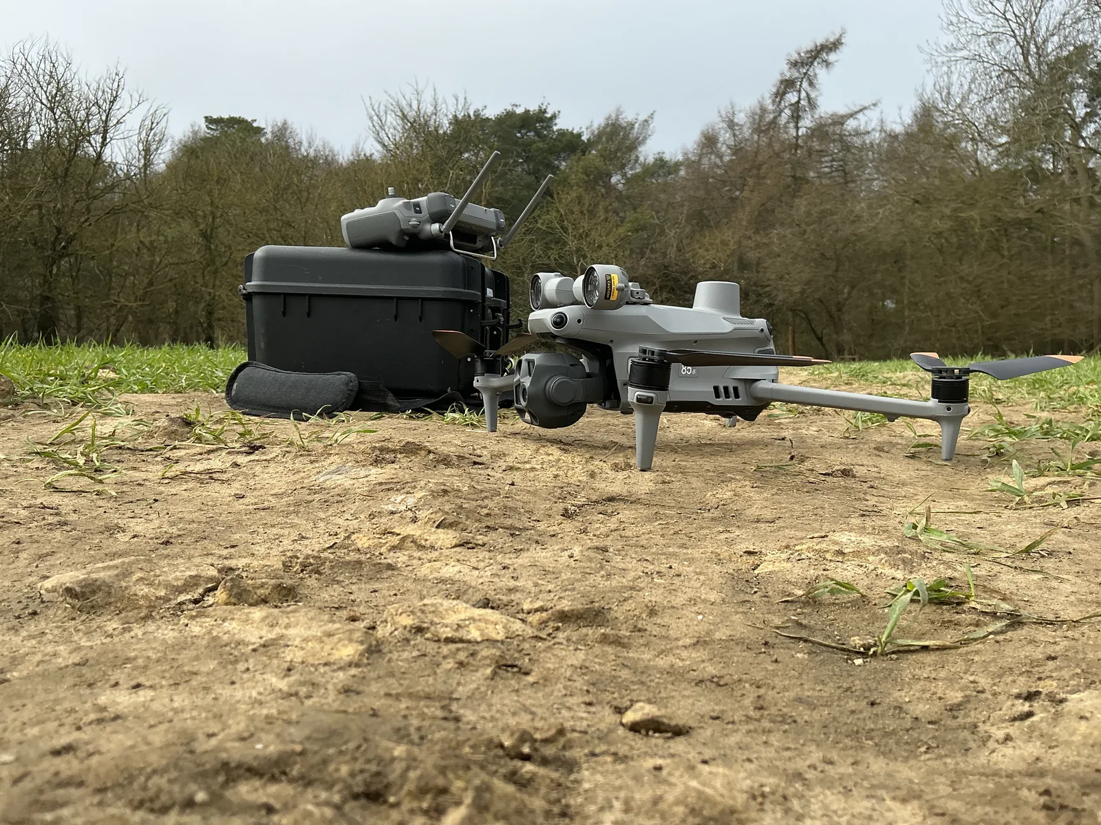DJI Matrice 4T thermal inspection drone by Skyline Visuals