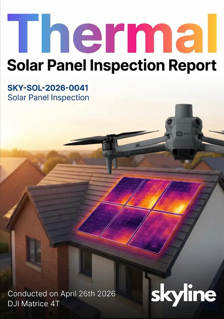 Solar inspection report cover